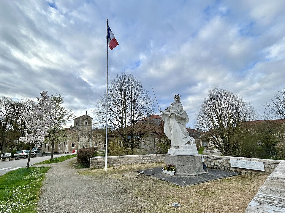 Statue de Jeanne d'Arc.